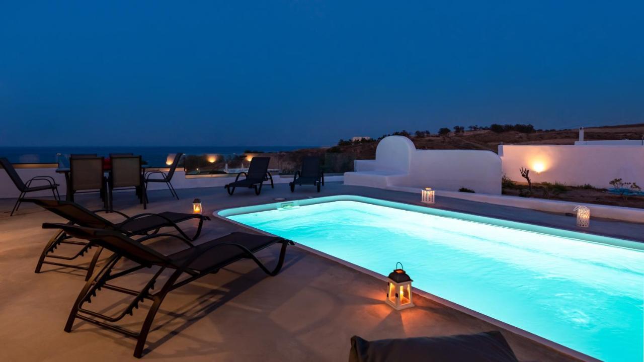 Villa Waves Monólithos Exterior foto