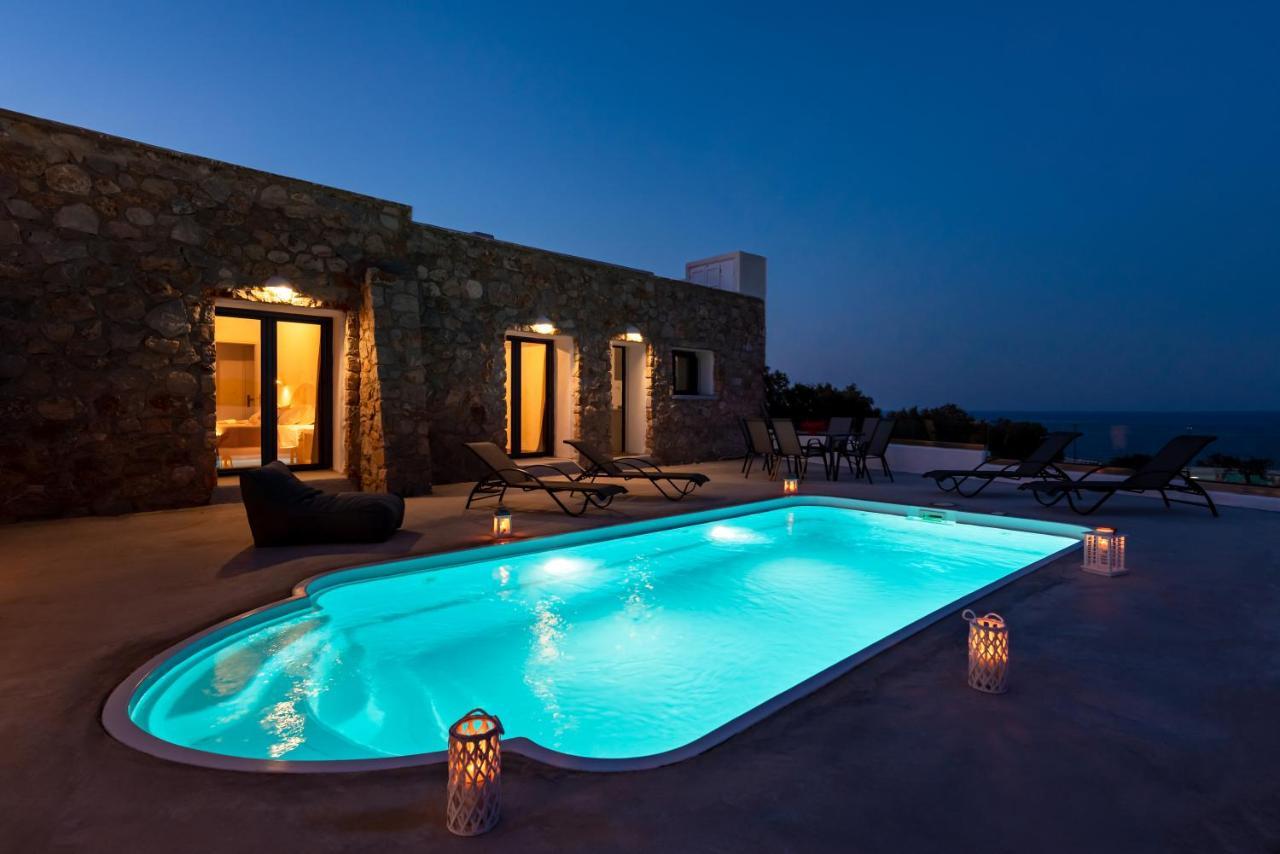Villa Waves Monólithos Exterior foto